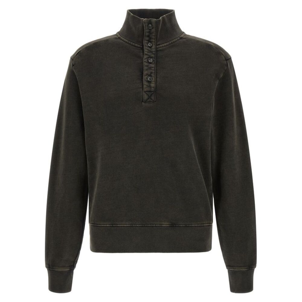 Entire Studios Black Cotton Men's Cardigan